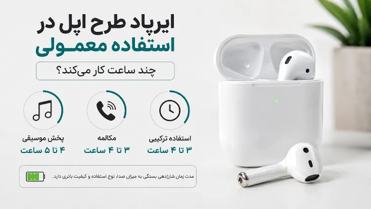 عمر باتری ایرپاد طرح اپل چقدر است؟ بررسی شارژدهی و راه‌های افزایش عمر باتری